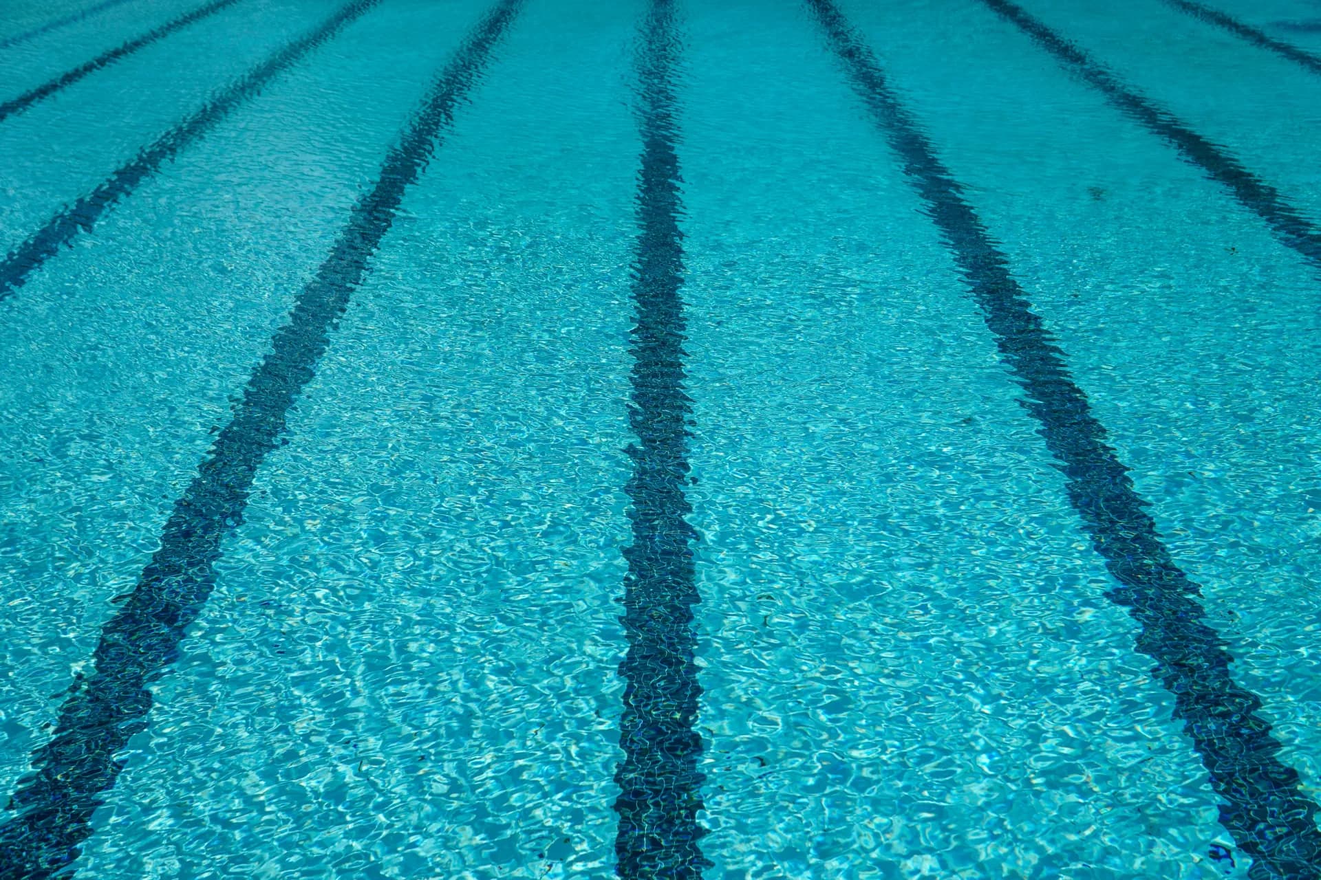 Heated indoor swimming pool used for lessons