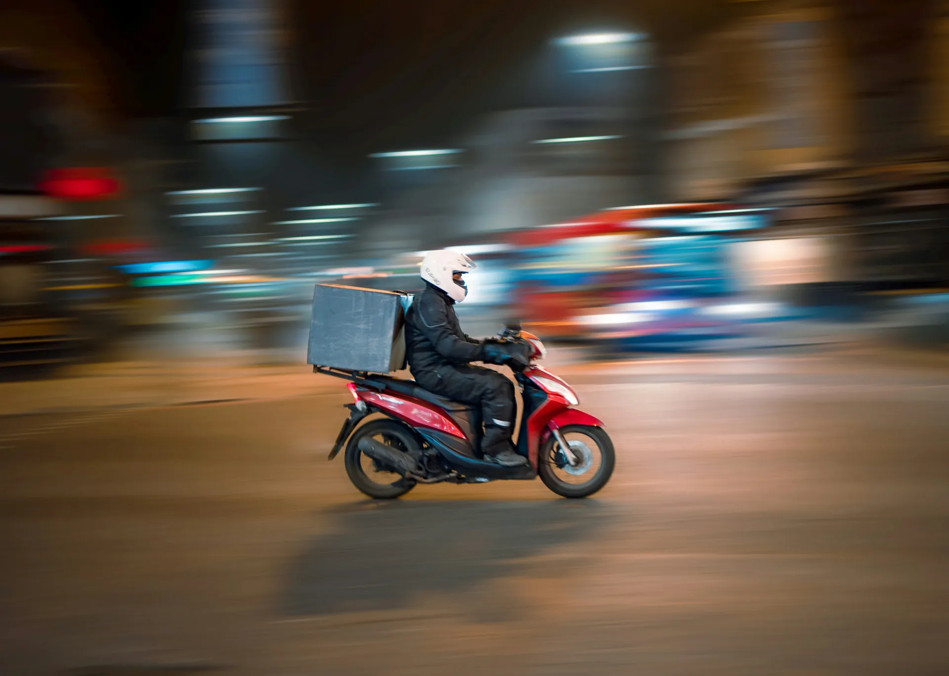 Delivery bike carrying crates of fresh vegetables for home and office routes