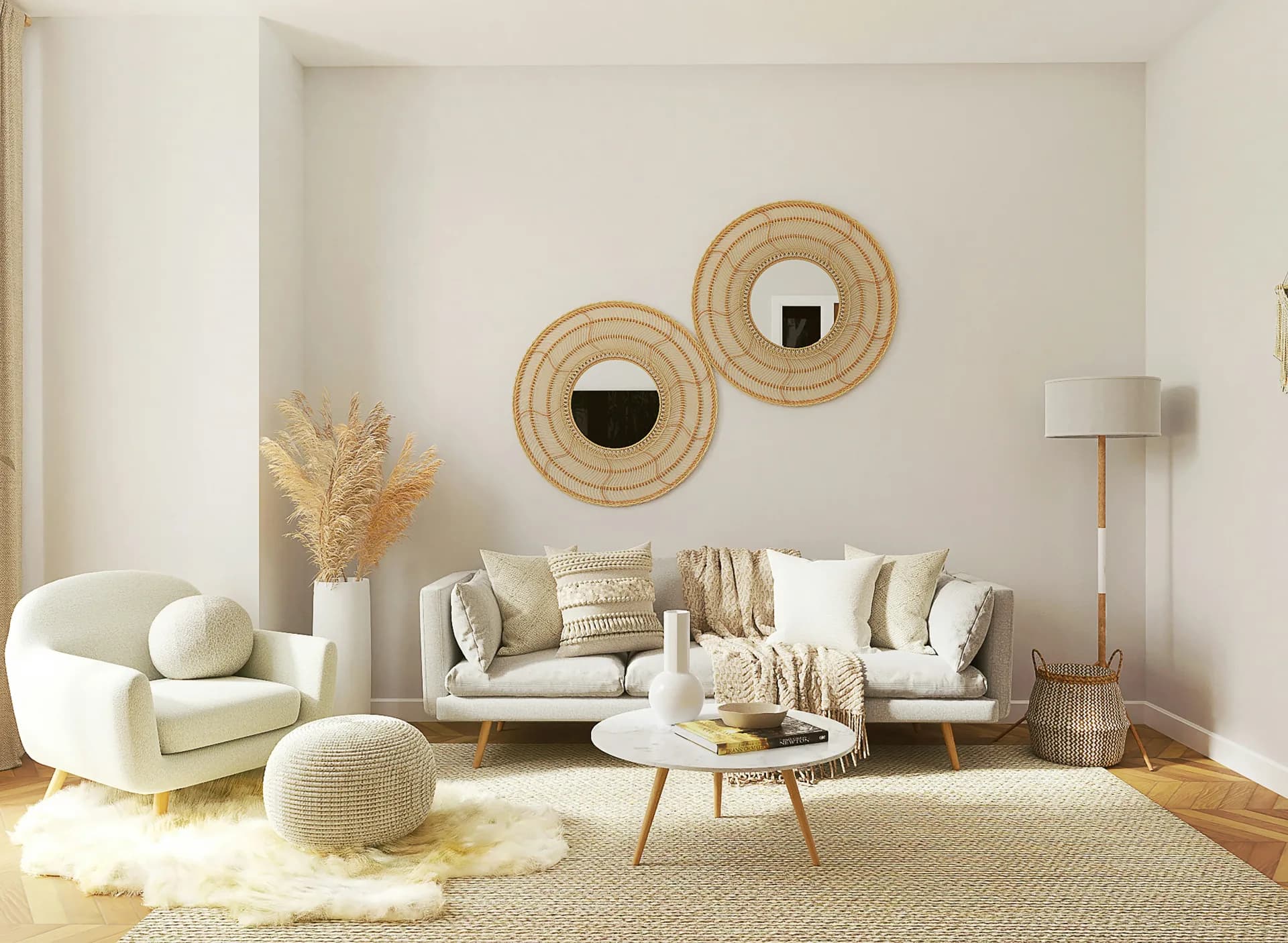 Minimal living interior